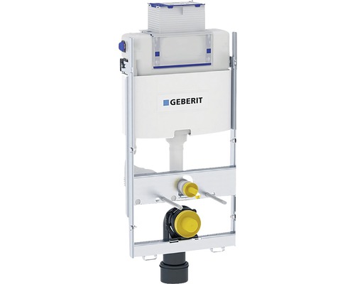 Bâti-support pour WC suspendu Geberit GIS 100 cm avec réservoir de chasse d'eau encastré Omega 12 cm pour actionnement par le haut ou par l'avant 461.151.00.1