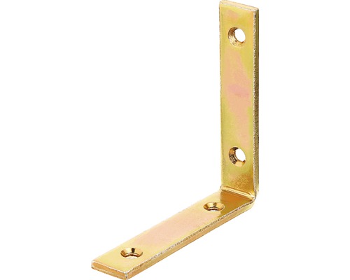 Winkel extra stark 100 x 100 x 20 mm, galv. gelb verzinkt, 1 Stück