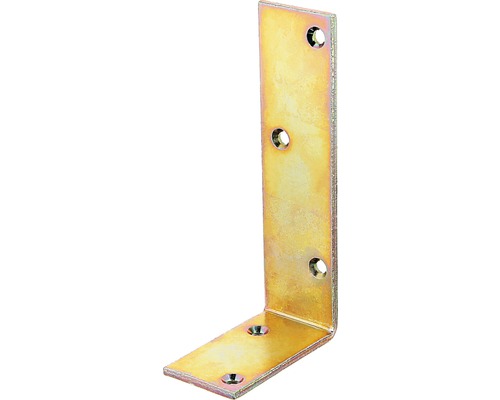 Balkenwinkel 75 x 150 x 40 mm, galv. gelb verzinkt, 1 Stück