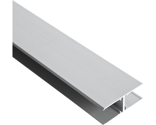 Profilé en H en aluminium 16 mm longueur 3000 mm