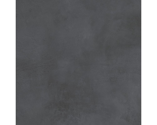 Carrelage sol et mur en grès cérame fin 60 x 60 x 0,9 cm Cementine anthracite Lappato