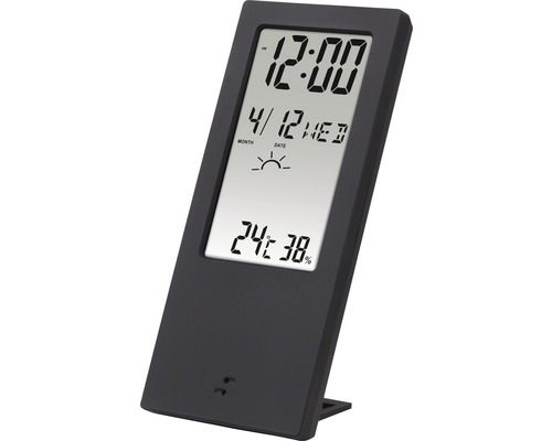 Thermomètre/ hygromètre TH-140 noir