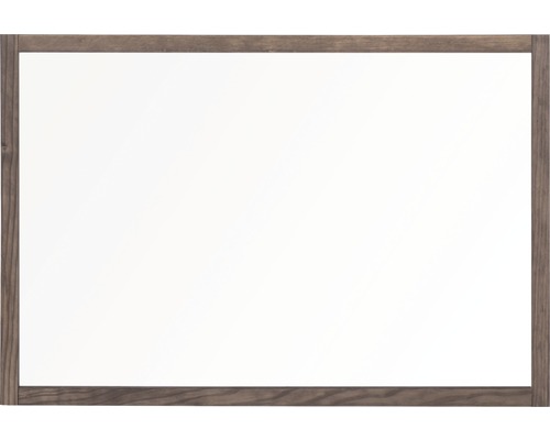 Cloison de protection hygiénique en verre pour fixation sur la table cadre en bois rustique 120x90 cmcm