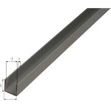 U-Profil Alu silber eloxiert 15x15x15x1,5 mm, 1 m-thumb-1