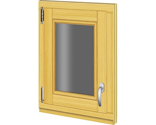Holzfenster Fichte 480x630 mm DIN Links-0