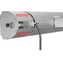 Chauffage de terrasse Eurom Heat&Beat gris 2000 watts IP 65 (protection contre l'intrusion de poussière et les jets d'eau)-thumb-5