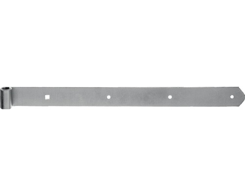 Paumelle de volet Type 6 forme droite, semi-lourde, 700x13x40mm, jaune en acier galvanisé Paumelle de volet Type 6 forme droite, semi-lourde, 700x13x40mm, jaune en acier galvanisé
