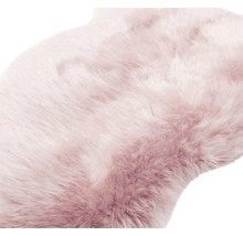Peau de mouton rose 90x60 cm-thumb-1