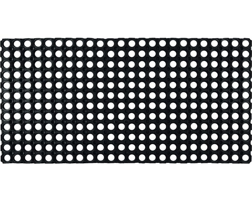 Fussmatte schwarz 40x80 cm
