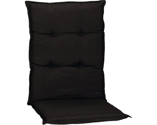 Galette d'assise pour siège à dossier bas beo® Trier 98 x 46 cm coton-tissu mélangé gris-0