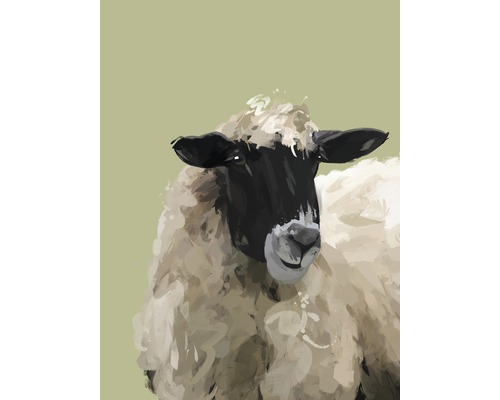 Impression d'art Sheep 18x24 cm