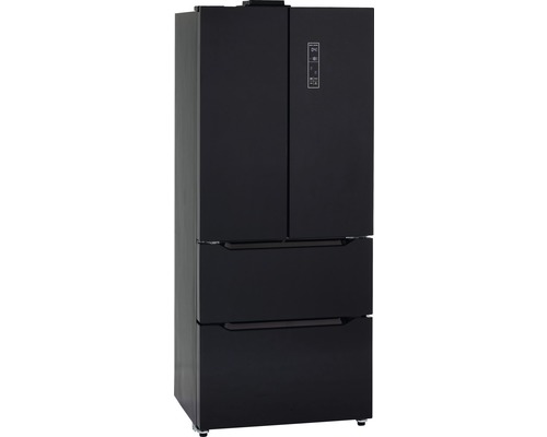 Réfrigérateur multi-portes Wolkenstein WFD410A++NF BG lxhxp 75.30 x 184.60 x 66.80 cm compartiment de réfrigération 261 l compartiment de congélation 142 l