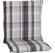 Galette d'assise pour siège à dossier bas 110 x 50 cm Dralon polyester gris-thumb-0