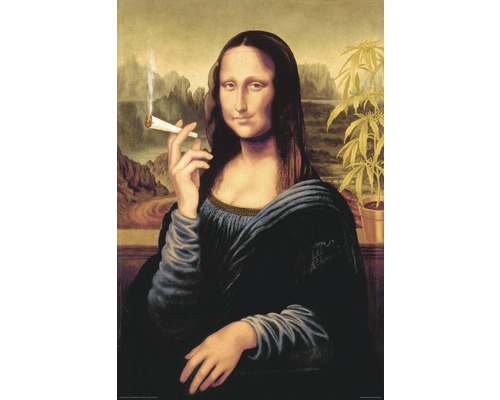 Maxi Poster Mona Lisa Joint 61x91,5 cm