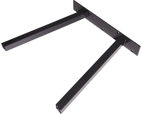 Pied de table en A noir 710x700 mm 1 pièce