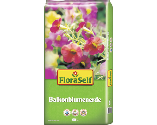 Terreau pour fleurs de balcon FloraSelf 60 L