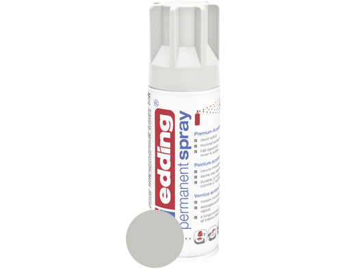 Spray permanent edding® gris clair mat 200 ml-0
