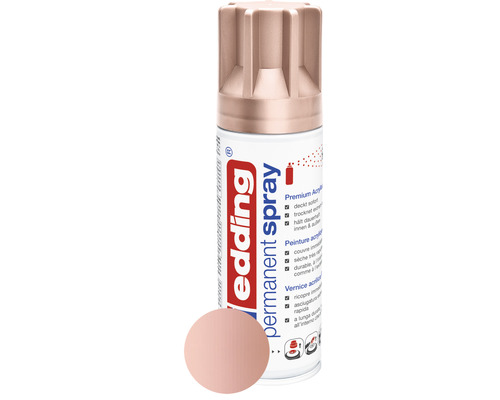 Spray Permanent edding® rosé gold 200 ml-0