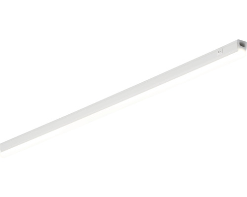 Éclairage sous-meuble LED 10W 900 lm 3000 K blanc chaud L 900 mm Pipe blanc