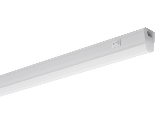 Éclairage sous-meuble LED 16W 1500 lm 3000 K blanc chaud L 1500 mm Pipe blanc