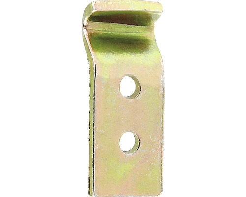 Schließhaken für Kistenverschluss Typ D 12 x 32 mm, Galv. gelb verzinkt