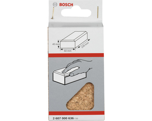 Cale à poncer manuelle Bosch en caoutchouc 70x130mm - HORNBACH Luxembourg