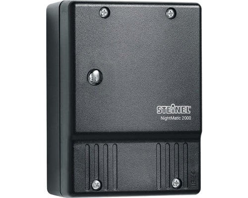 Interrupteur crépusculaire Steinel NightMatic 2000 noir 99x74 mm