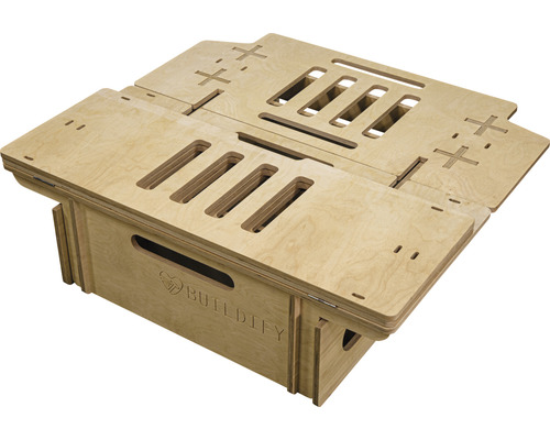 Système de lit arrière Bob Campingbox Buildify 1800x1100x318 mm (Lxlxh)