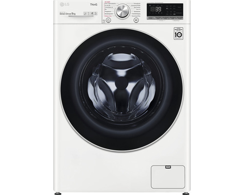 Machine à laver LG F4WV709P1E contenance 9 kg 1400 tr/min