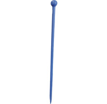 Pied-de-biche avec boule et pointe, 1250x30mm, bleu-thumb-0