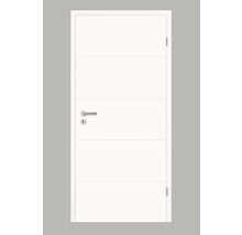 Porte intérieure Pertura Tilda 10 Design blanc (semblable à RAL 9003) 61x198,5 cm à droite-thumb-0