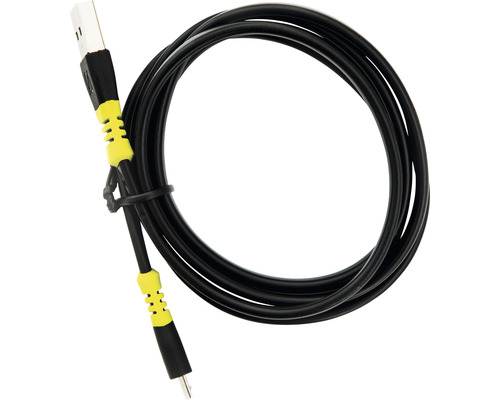 Câble de raccordement Goal Zero câble USB vers micro USB noir et jaune 99 cm