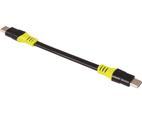 Câble de raccordement Goal Zero câble USB-C vers USB-C noir et jaune 12 cm