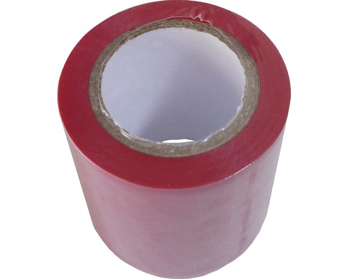 Ruban adhésif en PVC rouge 50 mm x 10 m