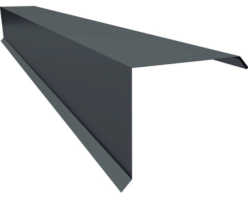 Rive de toit/Angle d'arête PRECIT pour tôle trapézoïdale T18 gris anthracite RAL 7016 2000 x 100 x 110 x 0,5 mm