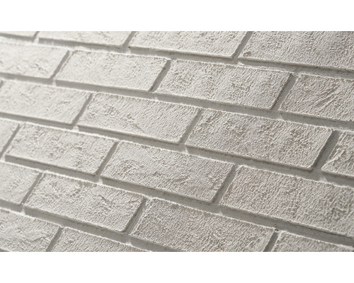 Pierre de parement Rebel of Style UltraFlex Brick blanc WF 5 x 21 cm