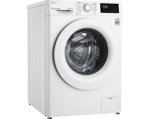Machine à laver LG F4WV308S0 contenance 8 kg 1400 U/min