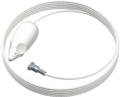 Picture Mouse câble métallique blanc 150 cm