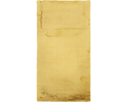 Tapis Romance jaune moutarde 80x150 cm