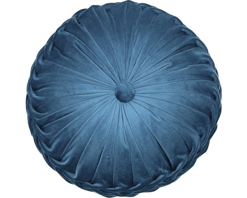 Coussin décoratif Rondo bleu Ø 40 cm