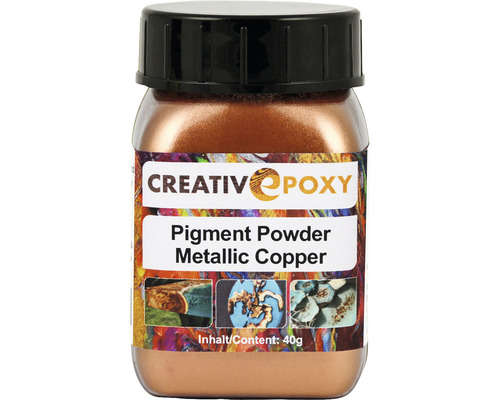 Poudre pigmentée CreativEpoxy pour résine moulée cuivre 40 g