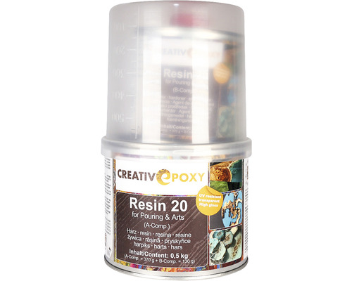 CreativEpoxy Resin 20 Gießharz 500 g