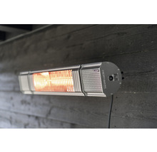 Chauffage de terrasse Eurom Heat&Beat gris 2000 watts IP 65 (protection contre l'intrusion de poussière et les jets d'eau)-thumb-11