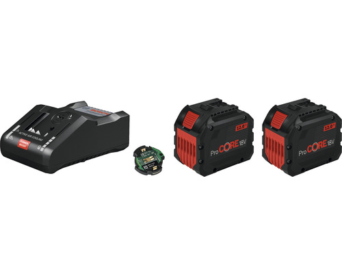 Kit de démarrage Bosch Connectivity ProCORE 18 V, 2x batteries Li 12,0 Ah + chargeur