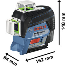 Laser à lignes Bosch Professional Connectivity GLL3-80 CG avec BM1 & L-BOXX-thumb-1