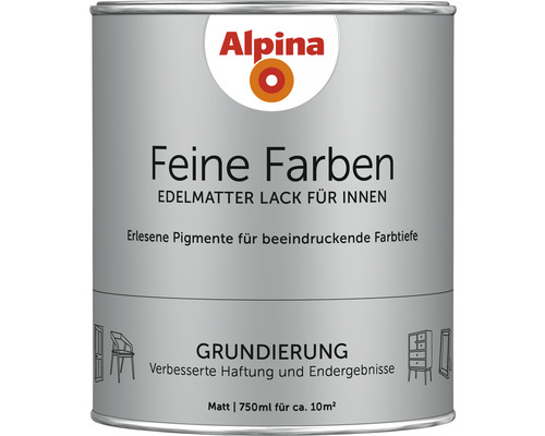 Laque Alpina Feine Farben apprêt 750 ml