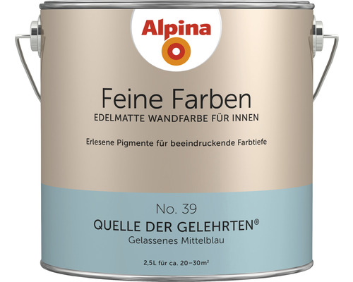 Alpina Feine Farben konservierungsmittelfrei Quelle der Gelehrten 2,5 L