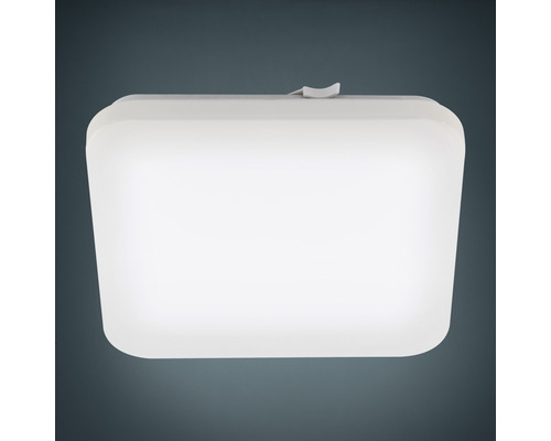 Eclairage de salle de bains LED métal/plastique 17,3W 2000 lm 3000 K blanc chaud hxlxl 70x330x330 mm Frania blanc