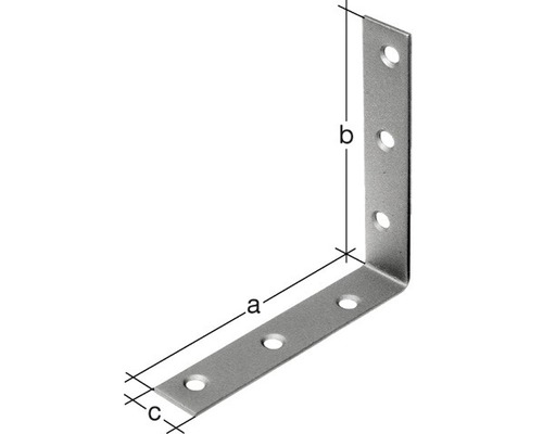 Stuhlwinkel 40 x 40 x 15 mm, Edelstahl, 1 Stück