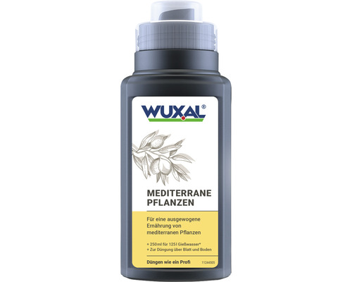 Engrais foliaire pour plantes méditerranéennes Hauert Wuxal 0,25 L